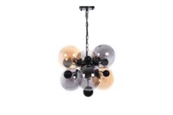 Arrediorg Lampadario a sospensione di design moderno 6 luci a sfere in vetro AFRODIS W6