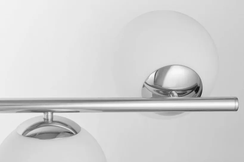 Arrediorg Lampadario a sospensione di design moderno FREDICA W7 Cromo