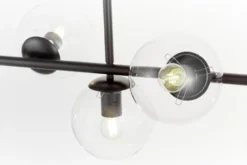 Arrediorg Lampadario a sospensione di design moderno sfere in vetro FREDICA W7