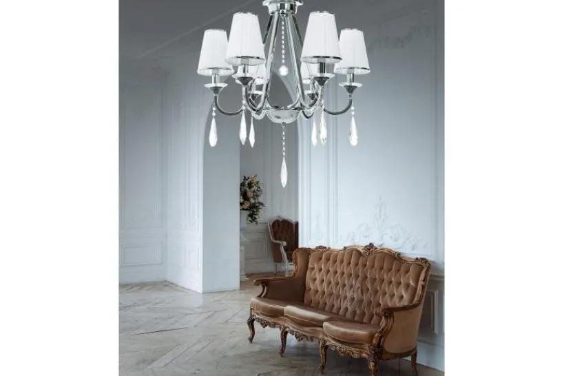 Arrediorg Lampadario a sospensione Milesia W6