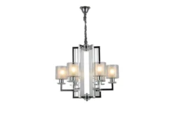Arrediorg Lampadario a sospensione moderno di metallo colore MANHATTAN