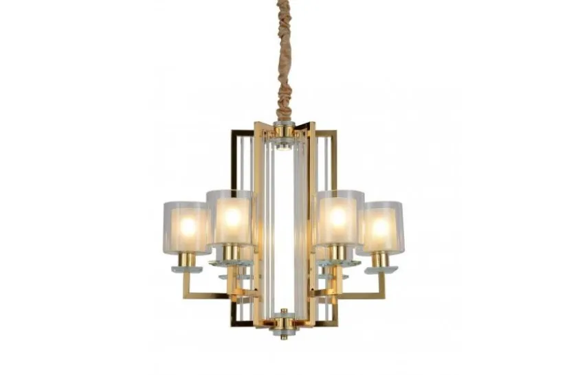 Arrediorg Lampadario a sospensione moderno di metallo colore MANHATTAN