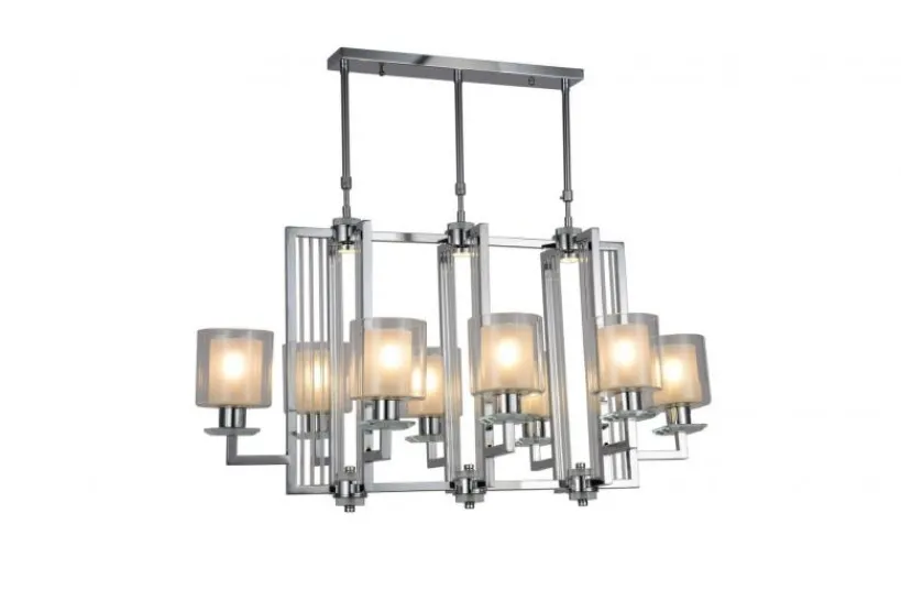 Arrediorg Lampadario a sospensione moderno di metallo colore MANHATTAN PRO