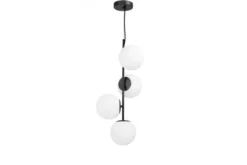 Arrediorg Lampadario a sospensione 4 sfere STELVIO W4