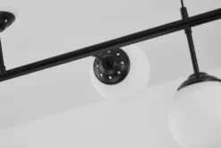Arrediorg Lampadario a sospensione 2 attacchi a soffitto 6 sfere FINO W6
