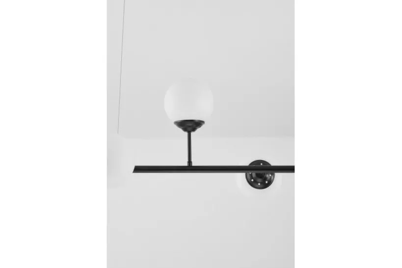 Arrediorg Lampadario a sospensione 2 attacchi a soffitto 6 sfere FINO W6
