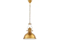 Arrediorg Lampadario a sospensione stile industriale Ettore
