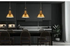 Arrediorg Lampadario a sospensione stile industriale Ettore