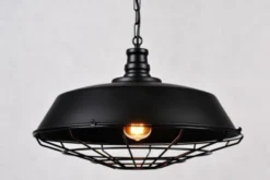 Arrediorg Lampadario a sospensione stile industriale Arigio D45