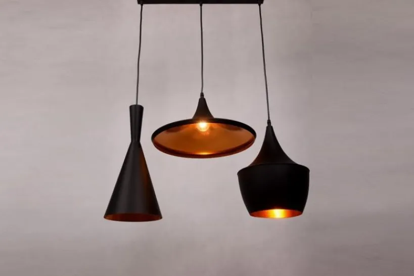 Arrediorg Lampadario a sospensione stile industriale Foggi Trio