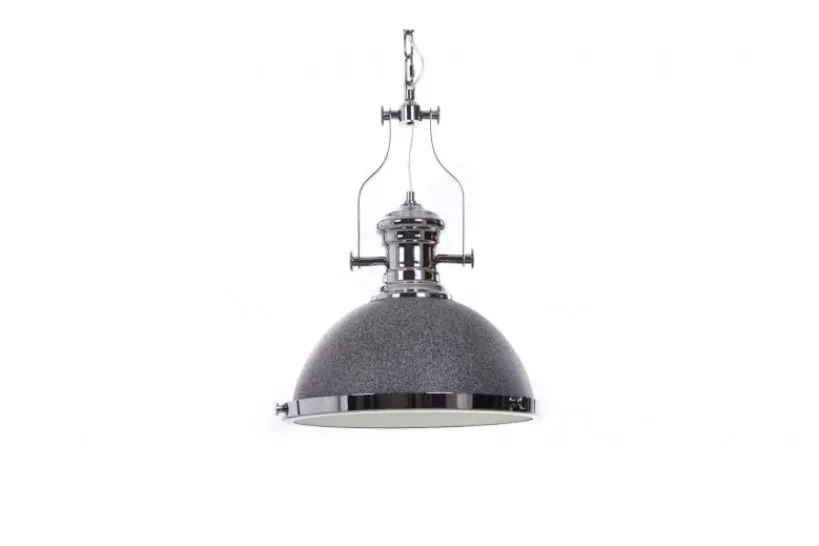 Arrediorg Lampadario a sospensione stile industriale ETTORE Granit