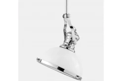 Arrediorg Lampadario a sospensione stile industriale Ettore