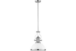 Arrediorg Lampadario a sospensione stile industriale Ettore