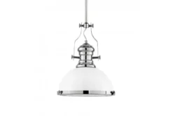 Arrediorg Lampadario a sospensione stile industriale Ettore