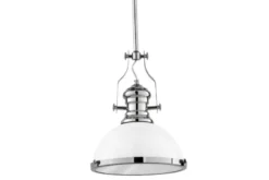 Arrediorg Lampadario a sospensione stile industriale Ettore