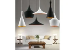 Arrediorg Lampadario a sospensione stile industriale Foggi 12A
