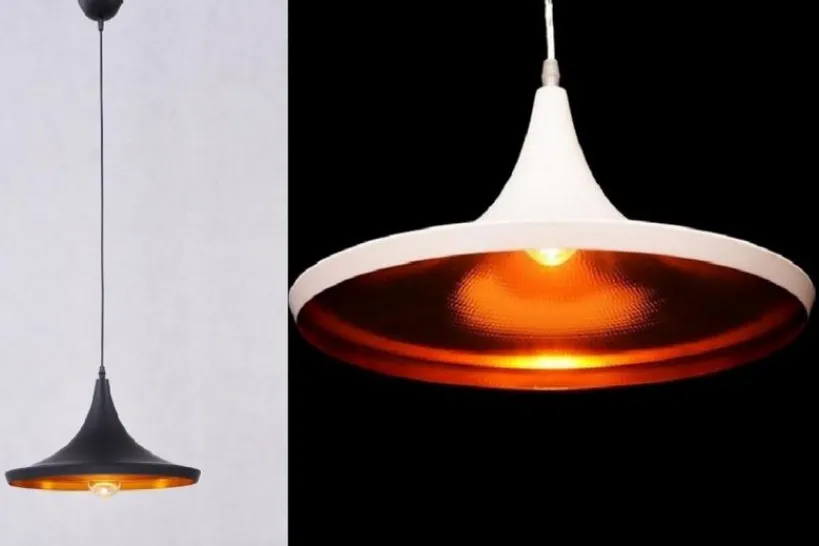 Arrediorg Lampadario a sospensione stile industriale Foggi 12C