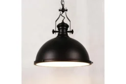 Arrediorg Lampadario a sospensione stile industriale Eligio Big W3