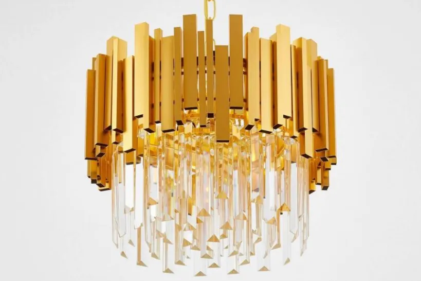 Arrediorg LAMPADARIO CLASSICO IN CRISTALLO FERA D40