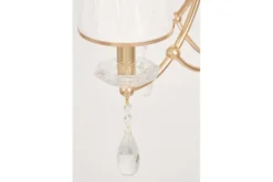Arrediorg Lampadario classico e cristalli DOMINNI W4