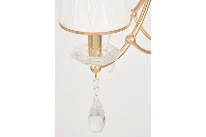 Arrediorg Lampadario classico e cristalli DOMINNI W4