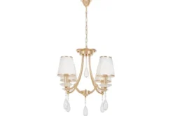 Arrediorg Lampadario classico e cristalli DOMINNI W4