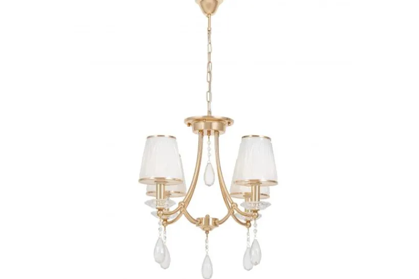 Arrediorg Lampadario classico e cristalli DOMINNI W4