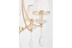 Arrediorg Lampadario classico e cristalli DOMINNI W4