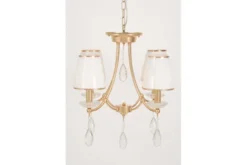 Arrediorg Lampadario classico e cristalli DOMINNI W4