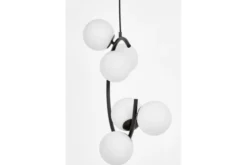 Arrediorg Lampadario design moderno semicircolare BONIO W6