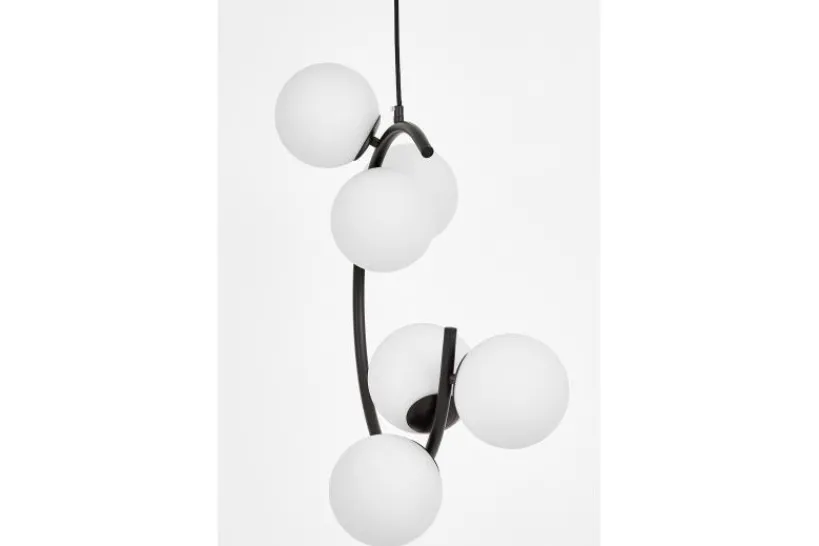 Arrediorg Lampadario design moderno semicircolare BONIO W6