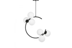 Arrediorg Lampadario design moderno semicircolare BONIO W6