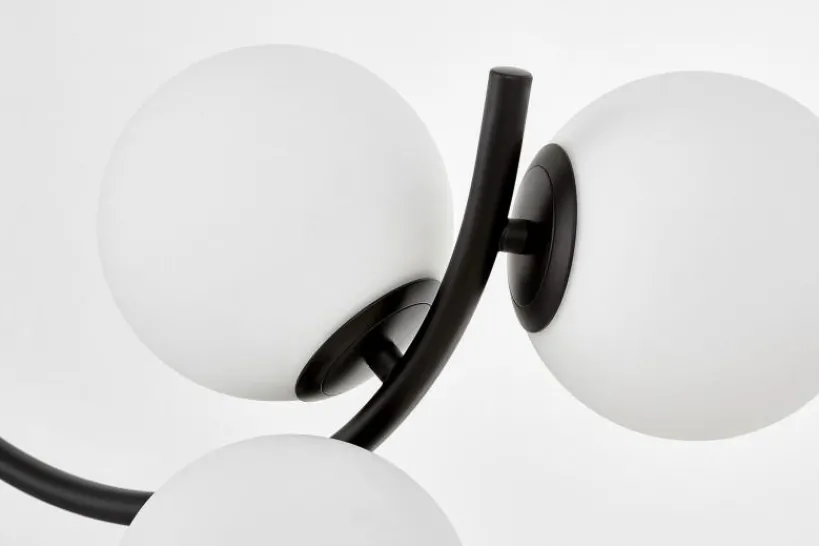 Arrediorg Lampadario design moderno semicircolare BONIO W6