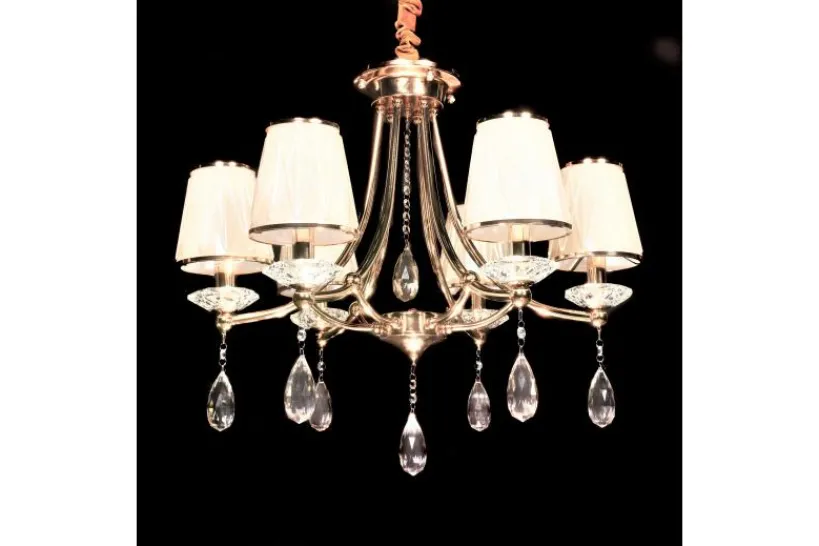Arrediorg Lampadario di cristallo Dominni W6
