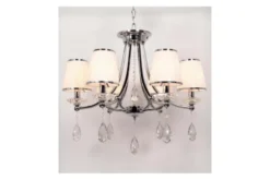 Arrediorg Lampadario di cristallo Dominni W6 Cromato