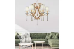 Arrediorg Lampadario di cristallo Venisia W6