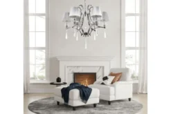 Arrediorg Lampadario di cristallo Venisia W6