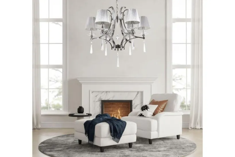 Arrediorg Lampadario di cristallo Venisia W6