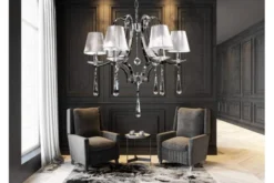 Arrediorg Lampadario di cristallo Venisia W6