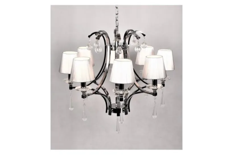 Arrediorg Lampadario di cristallo Venisia W8