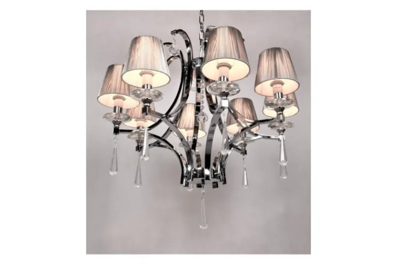 Arrediorg Lampadario di cristallo Venisia W8