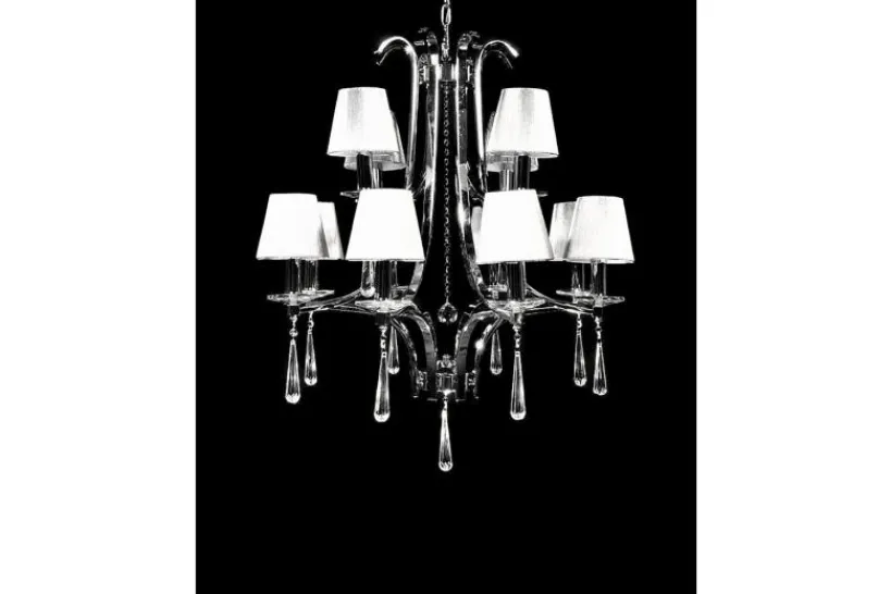 Arrediorg Lampadario di cristallo Venisia W12