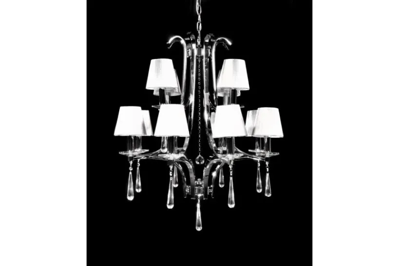 Arrediorg Lampadario di cristallo Venisia W12