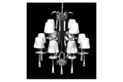 Arrediorg Lampadario di cristallo Venisia W12