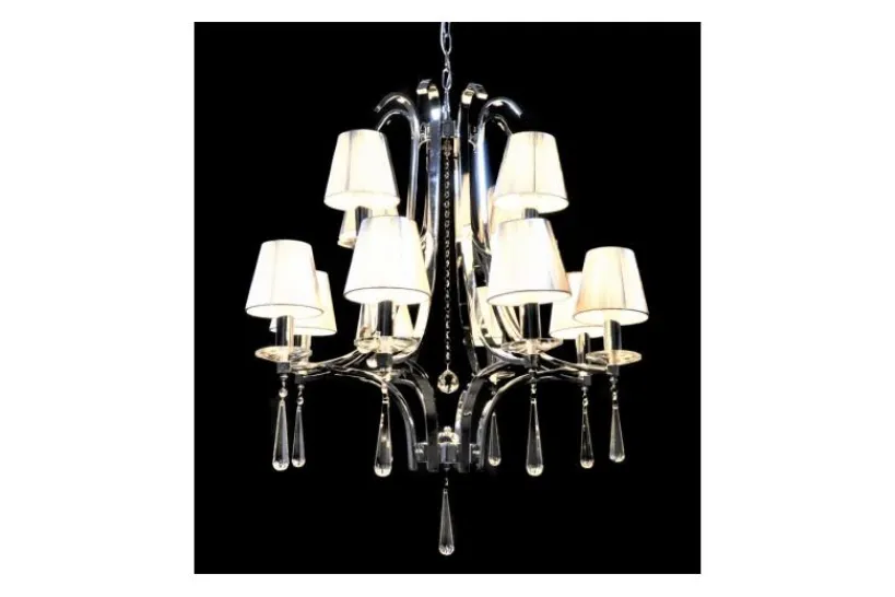 Arrediorg Lampadario di cristallo Venisia W12