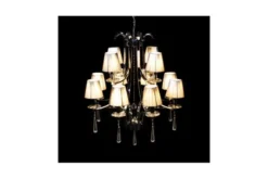 Arrediorg Lampadario di cristallo Venisia W12