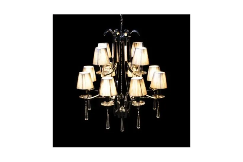 Arrediorg Lampadario di cristallo Venisia W12