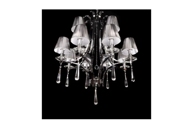Arrediorg Lampadario di cristallo Venisia W12