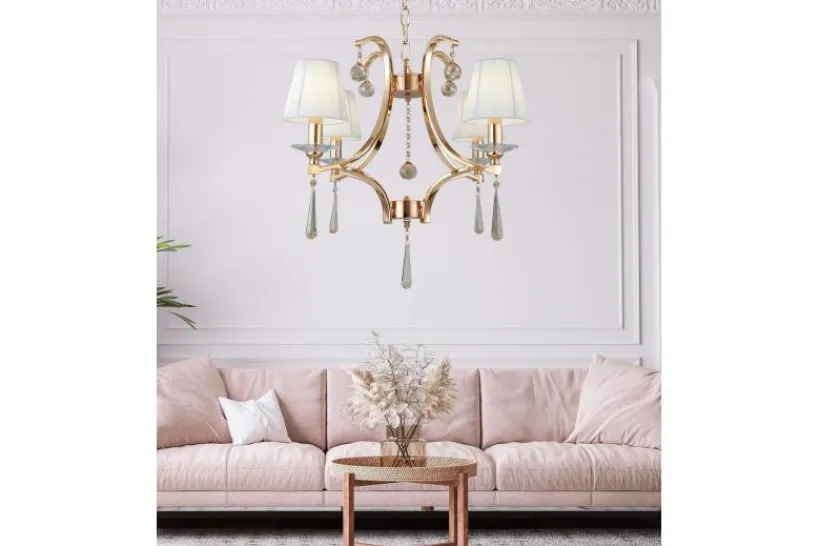 Arrediorg Lampadario di cristallo Venisia W4