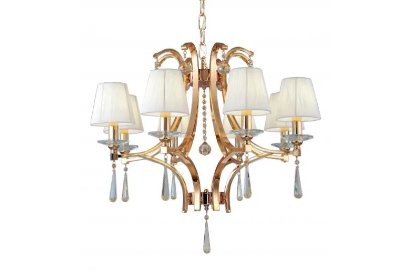 Arrediorg Lampadario di cristallo Venisia W8